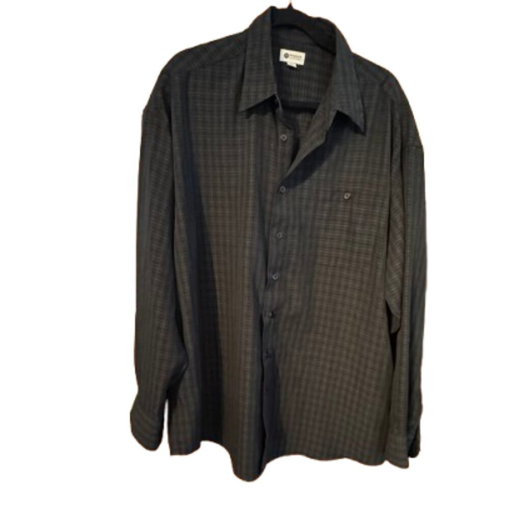 Haggar XLT Men's Button-up LS Shirt (K)